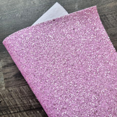 Crystal Lilac Chunky Glitter Fabric