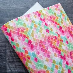 Exotic Mermaid Fine Glitter Fabric
