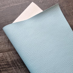 Pastel Blue Leatherette