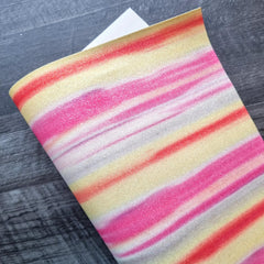Sherbet Streak Fine Glitter Fabric