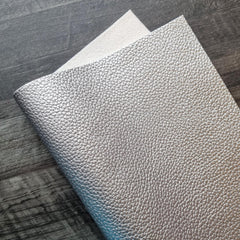 Silver Pearl Leatherette
