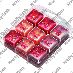 Wax Melt Clamshell 7 Digital Design