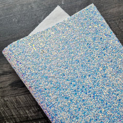 Frosty Chunky Glitter Fabric
