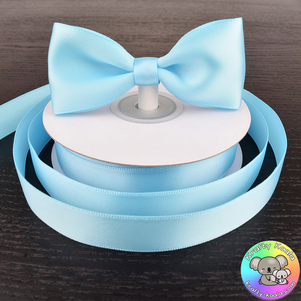 Baby Blue Satin Ribbon