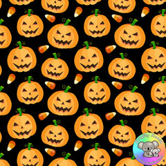 Halloween Pumpkins 2 Fabric