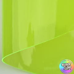 Neon Yellow Jelly Fabric
