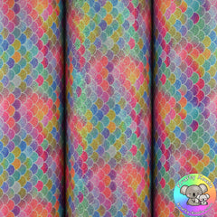 Radiant Mermaid Fine Glitter Fabric