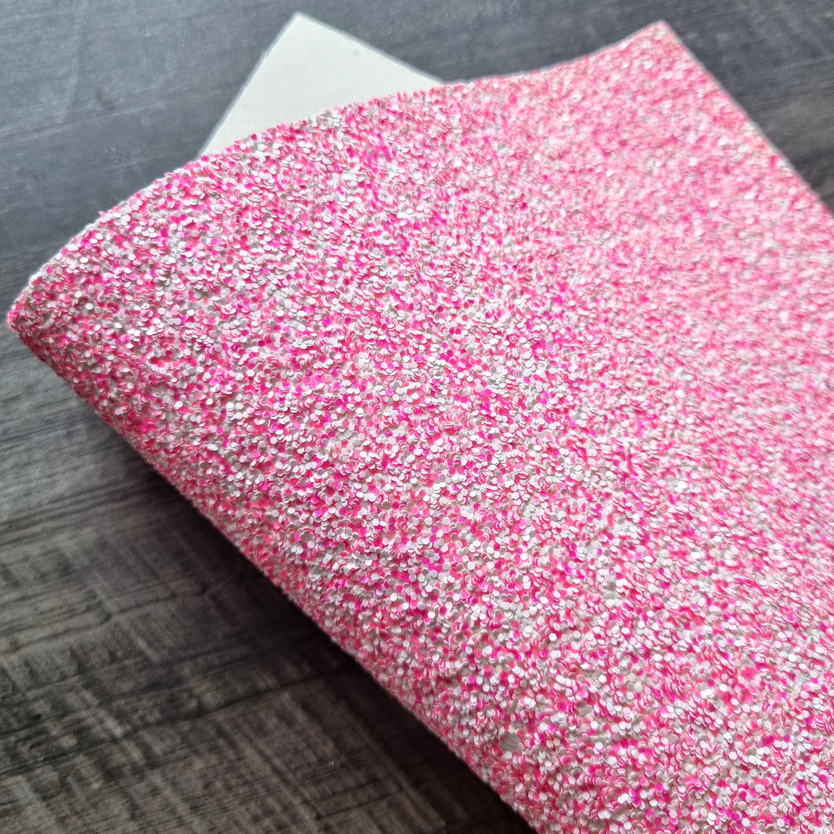 Mini Marshmallow Chunky Glitter Fabric