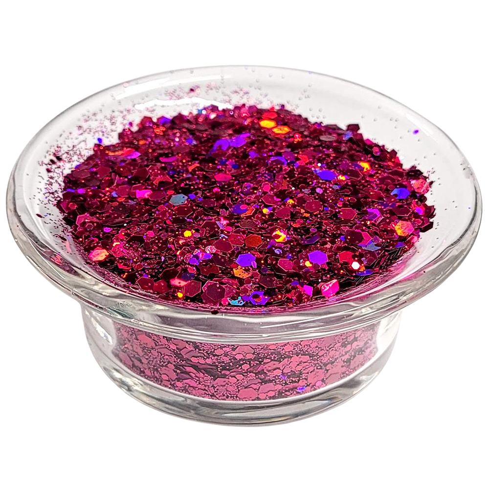 Fuchsia Loose Glitter