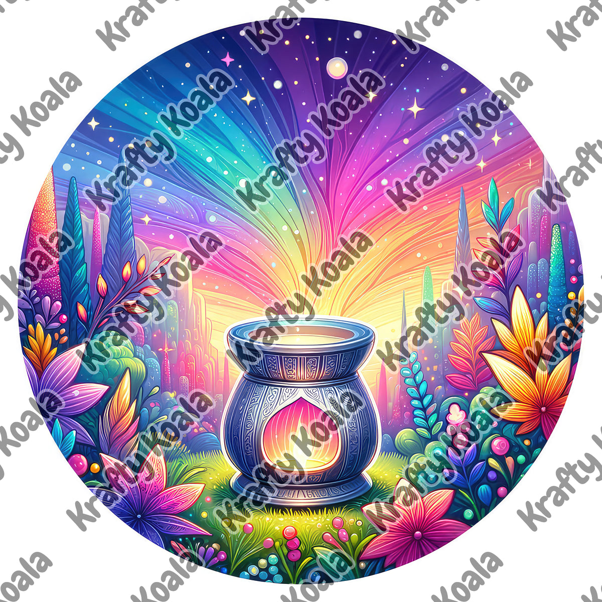 Magical Wax Melt Burner 4 Digital Design