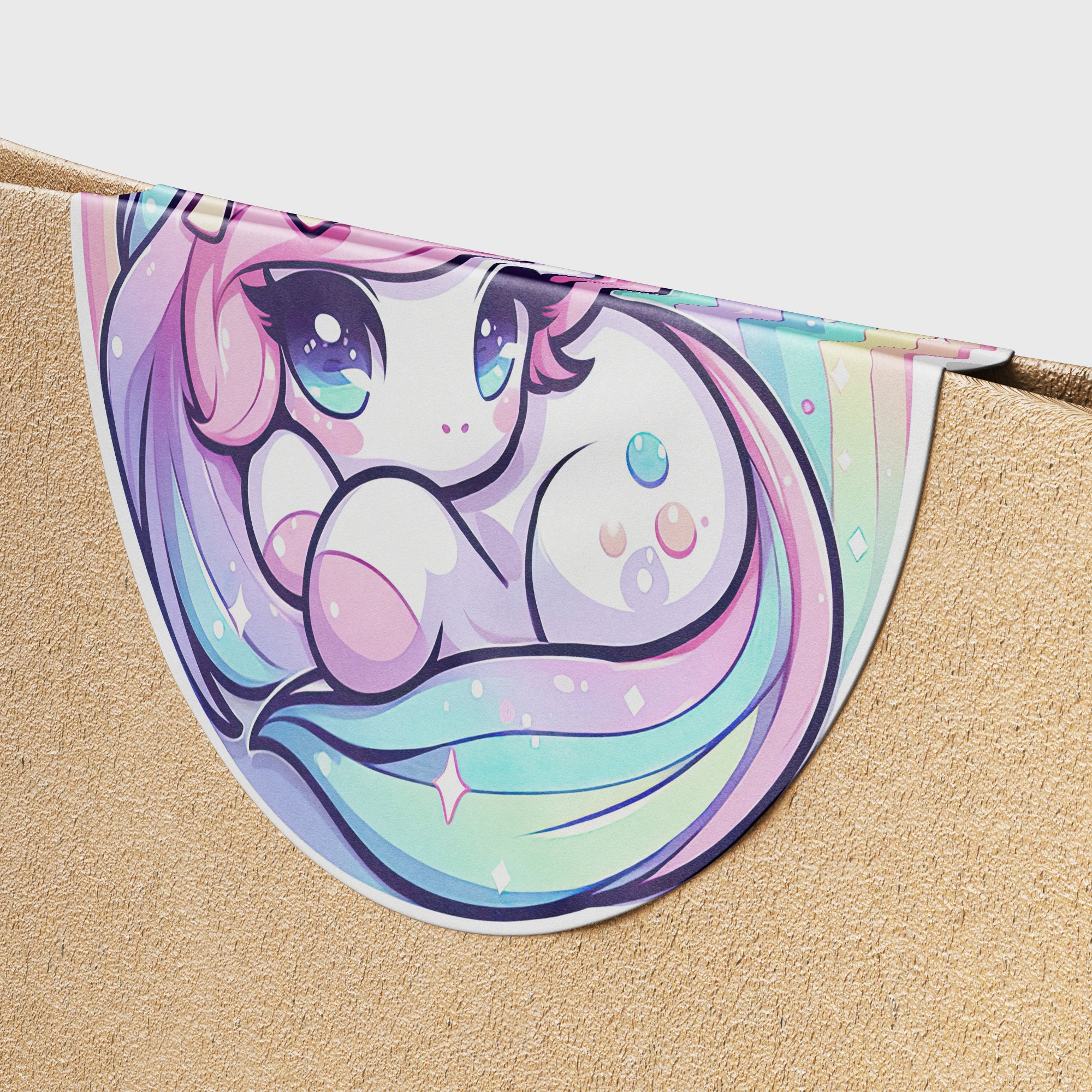 Unicorn 1 Circle Stickers