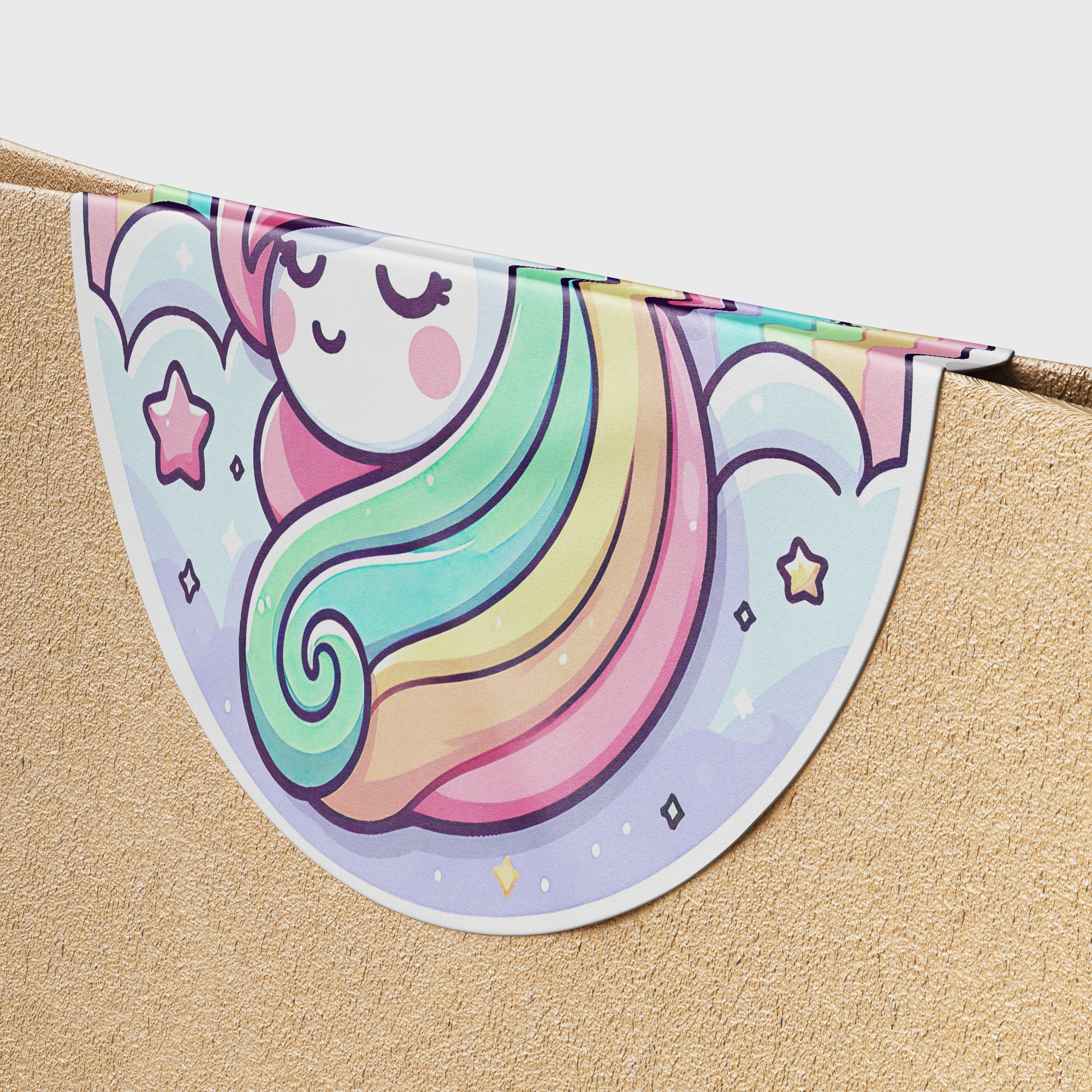 Unicorn 2 Circle Stickers