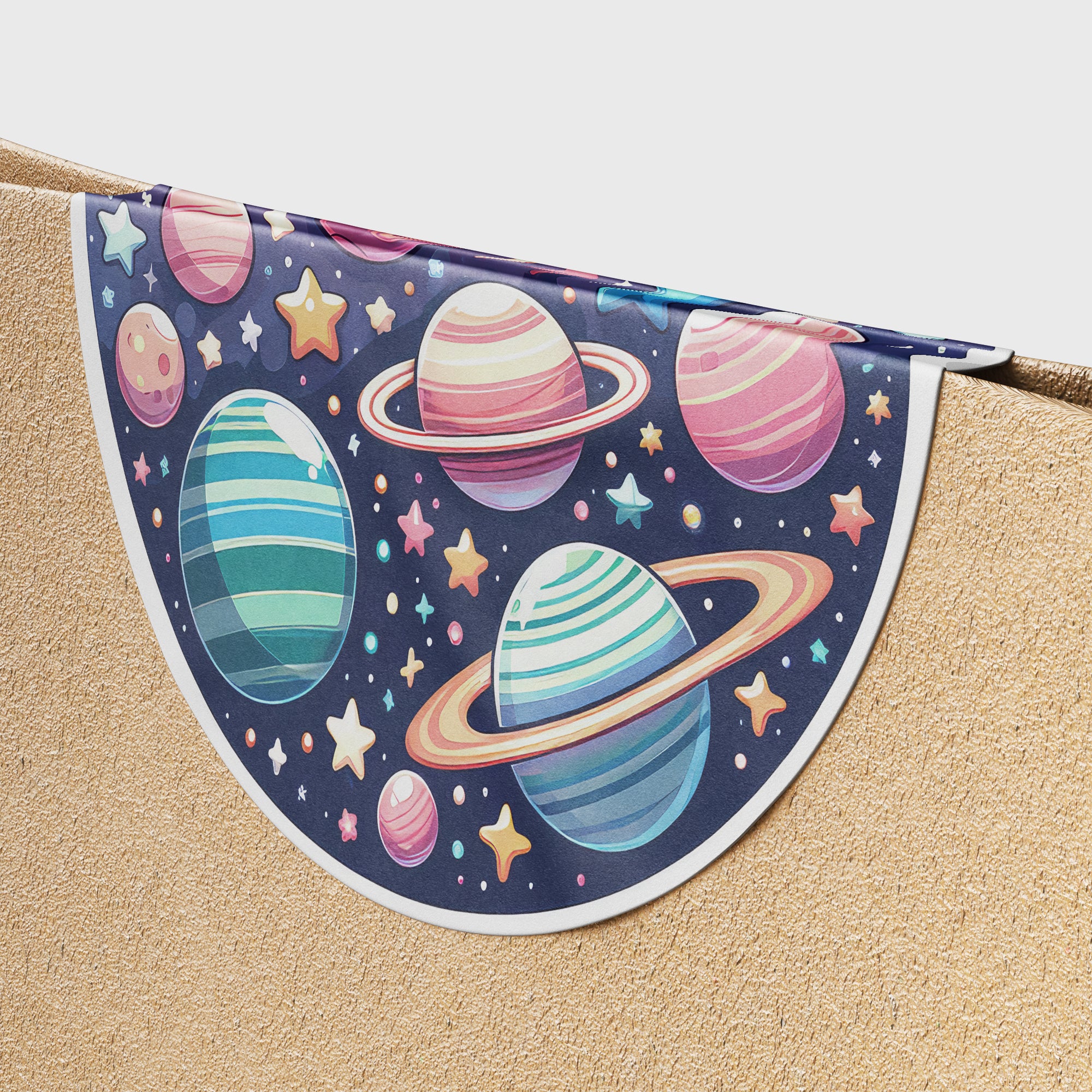 Planets 1 Circle Stickers