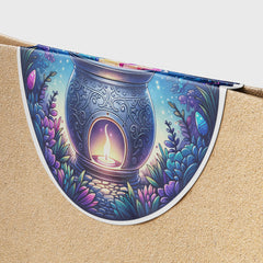 Magical Wax Melt Burner 3 Circle Stickers