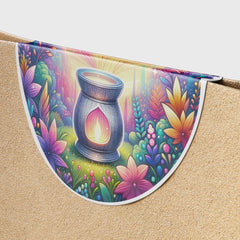 Magical Wax Melt Burner 4 Circle Stickers