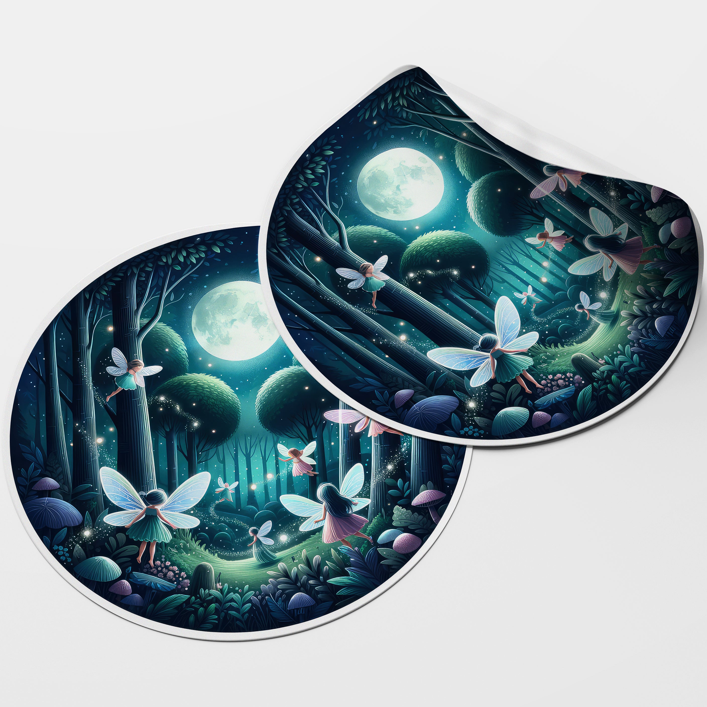 Fairies 1 Circle Stickers