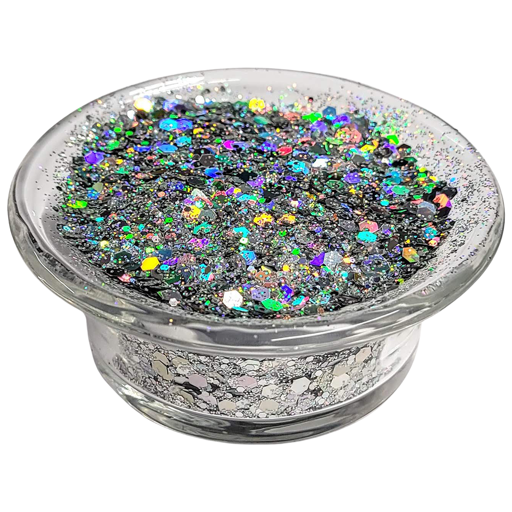 Silver Holographic Loose Glitter