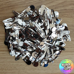 50mm Silver Snap Clips