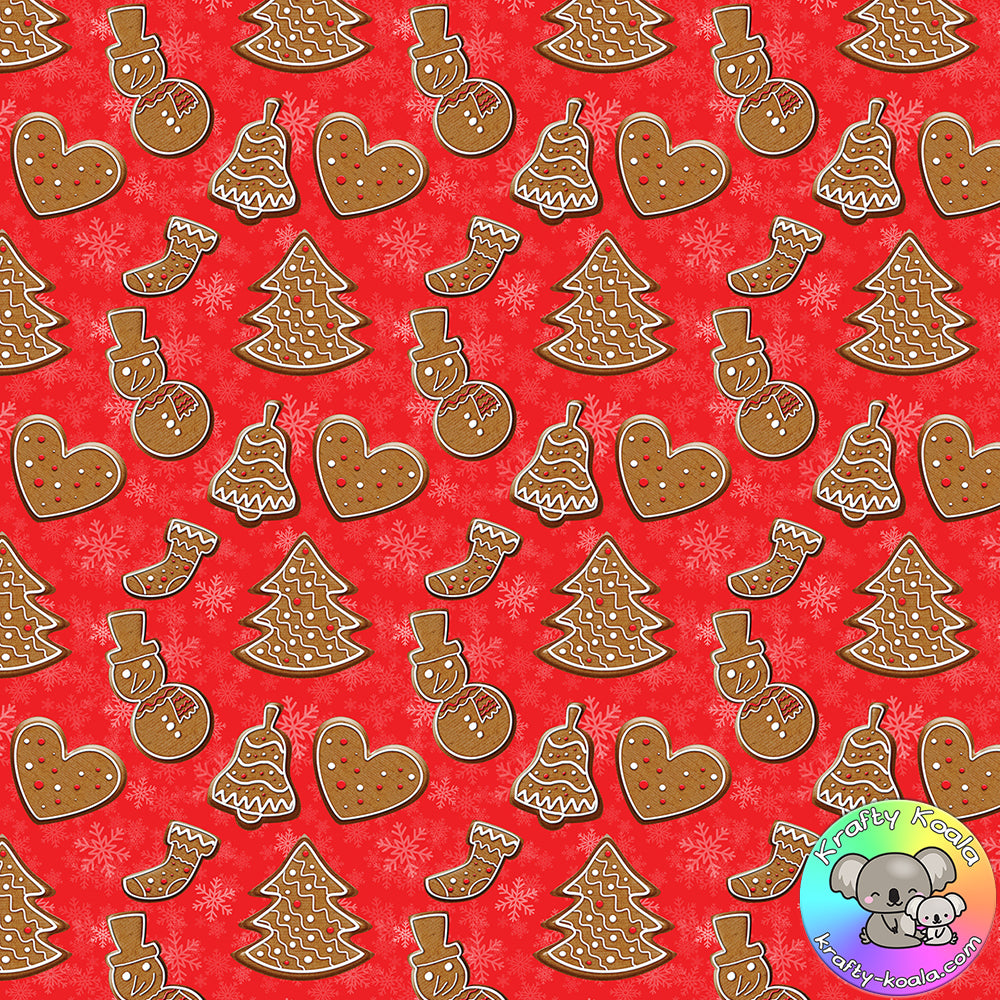 Christmas Cookies Fabric 2