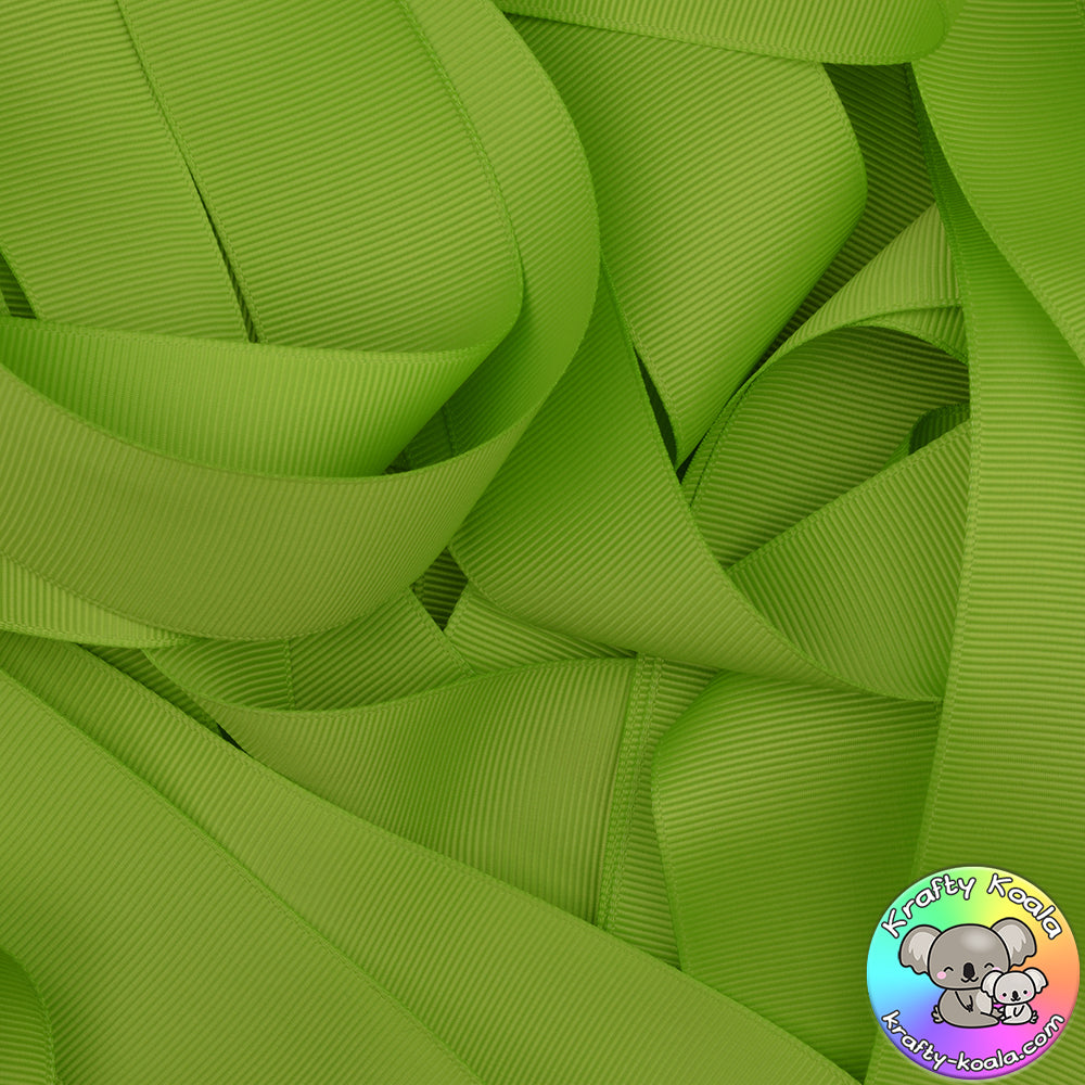 Apple Green Grosgrain Ribbon