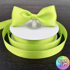 Apple Green Satin Ribbon