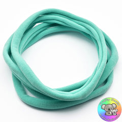 Aqua Nylon Headbands