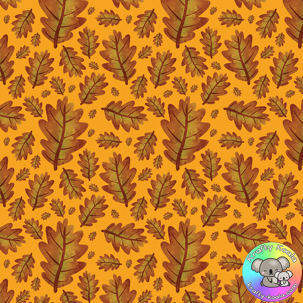 Autumn Leaves Fabric 2