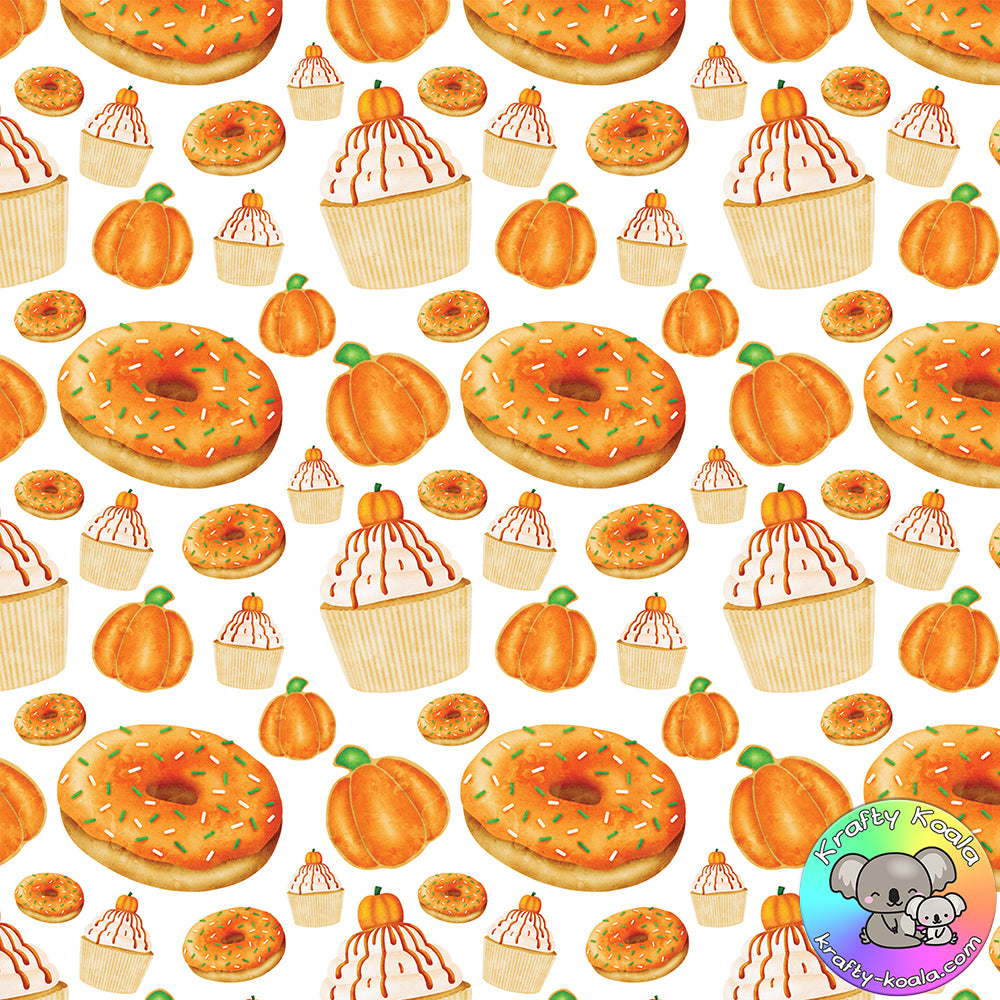 Autumn Sweet Treats Fabric 1