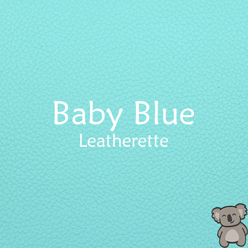 Baby Blue Leatherette