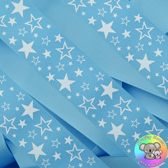 Baby Blue Stars Ribbon