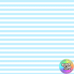 Baby Blue Stripes Fabric