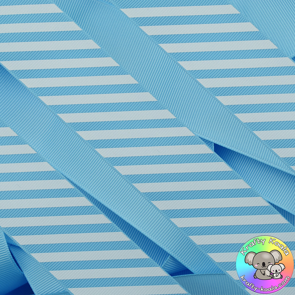 Baby Blue Stripes Ribbon