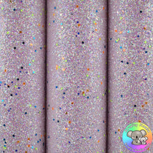 Load image into Gallery viewer, Baby Pink Glow In the Dark Glitter Fabric
