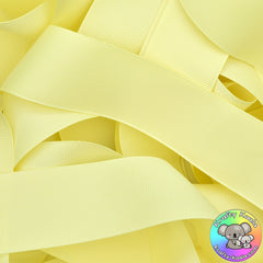 Baby Yellow Grosgrain Ribbon