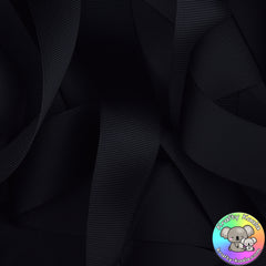 Black Grosgrain Ribbon