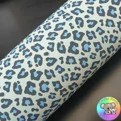 Blue Leopard 2 Fabric