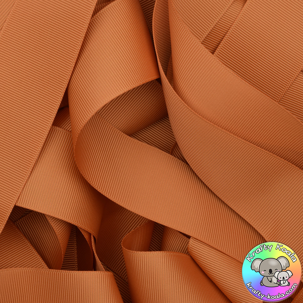 Bronze Grosgrain Ribbon