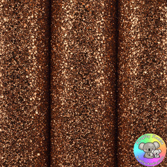 Bronze Ultra Chunky Glitter Fabric