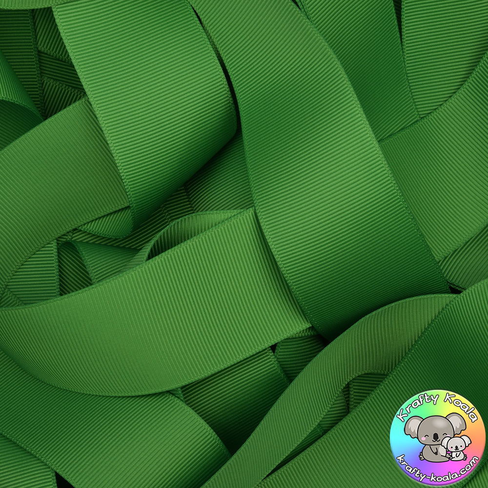 Bud Green Grosgrain Ribbon