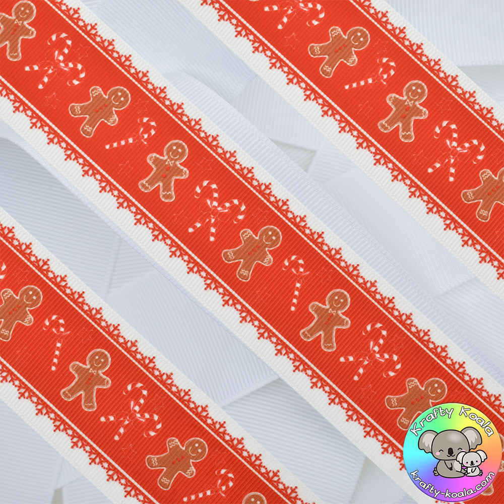 Christmas 15th Design - Patterned Grosgrain Ribbon