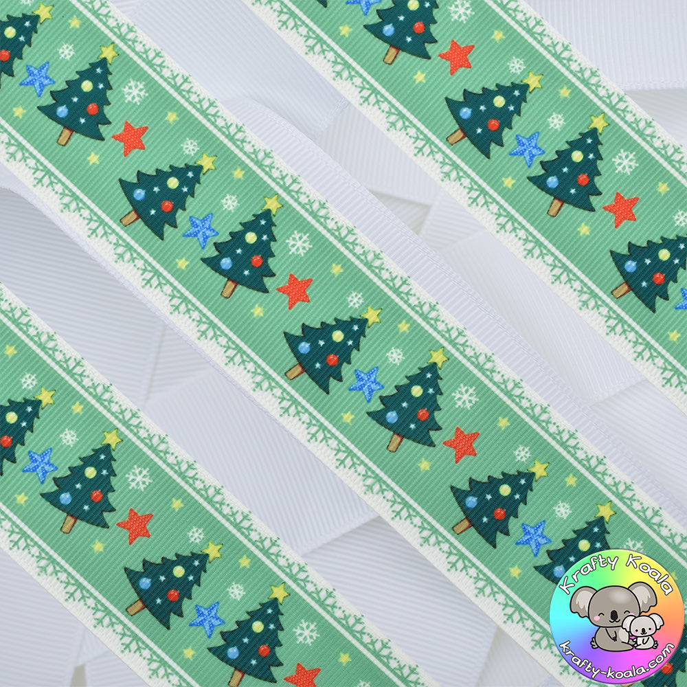 Christmas 16th Design - Patterned Grosgrain Ribbon