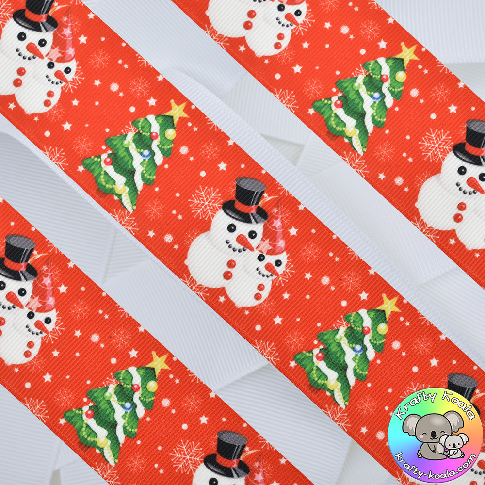 Christmas 20th Design - Patterned Grosgrain Ribbon