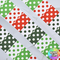 Christmas 23rd Design - Patterned Grosgrain Ribbon