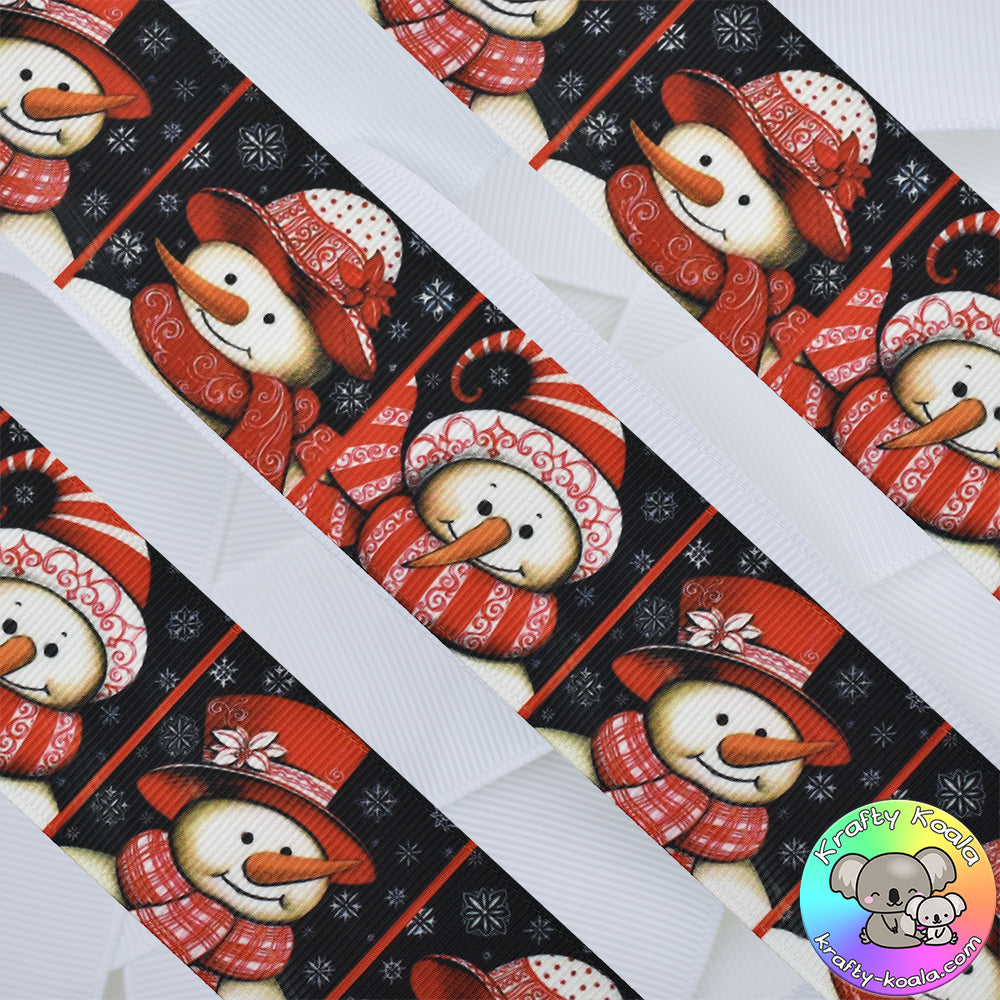 Christmas 4th Design - Patterned Grosgrain Ribbon