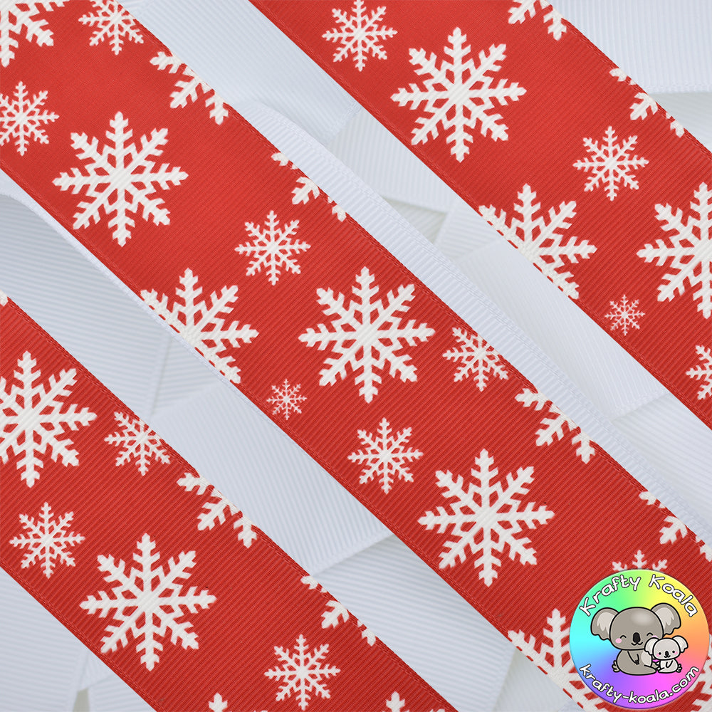 Christmas 7th Design - Patterned Grosgrain Ribbon