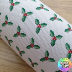 Christmas Holly Fabric