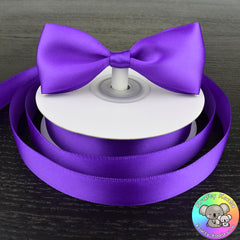 Dark Purple Satin Ribbon