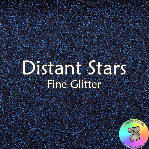 Distant Stars Fine Glitter Fabric