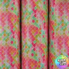 Exotic Mermaid Fine Glitter Fabric