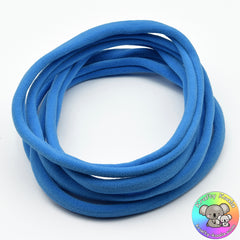 French Blue Nylon Headbands